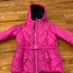 Quilted puffer coat size 10/12 girls NWT